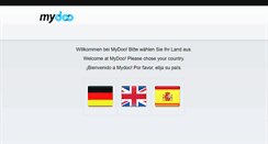 Desktop Screenshot of mydoo-international.com
